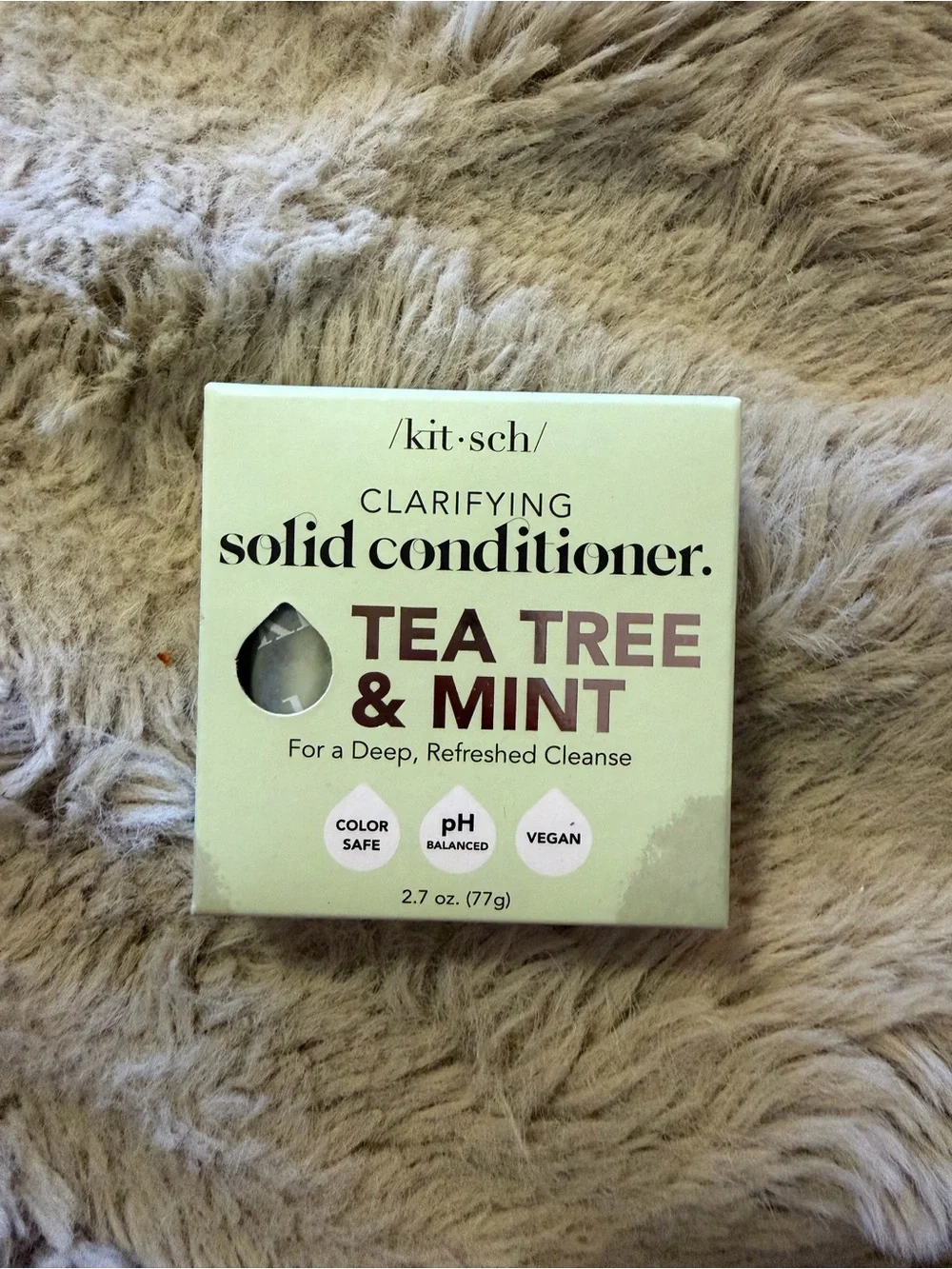 Kitsch Tea Tree Mint Shampoo Bar & Coconut Oil Solid Conditioner Bar